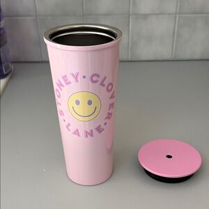 Stoney Clover Lane Pink Smiley Tumbler